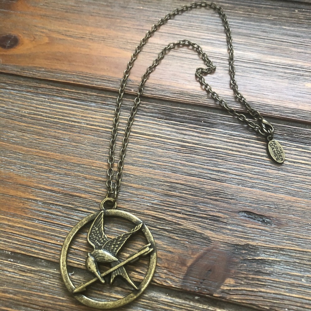 The Hunger Games Bronze necklace